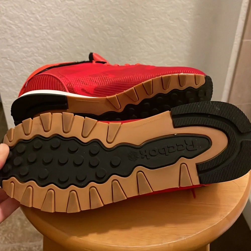 Red Reebok Sneakers - Picture 3 of 4